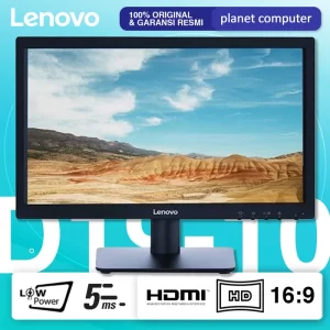 Monitor LED Lenovo D19 D1910 D19-10 19" VGA HDMI 5ms 16:9 HD 1366x768