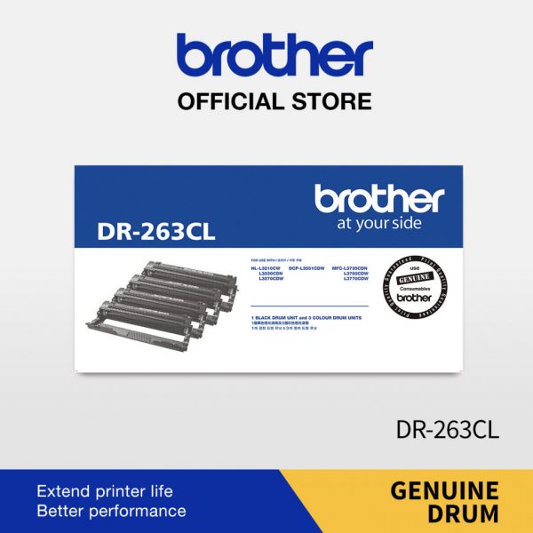 BROTHER DRUM COLOR DR-263CL