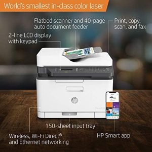 HP Color Laserjet MFP 179fnw wireless Laser Color