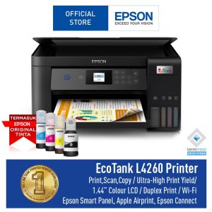 EPSON ECOTANK L4260 A4 Wi-Fi Duplex All-in-One INK TANK PRINTER