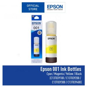 EPSON INK (Yellow) 001 A/A 70ML