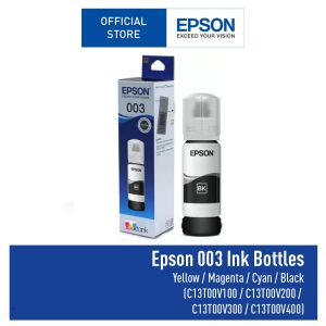 EPSON INK BOTTLE 003 Dye BLACK