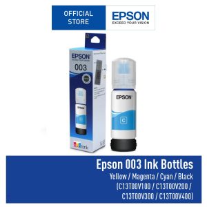 EPSON INK BOTTLE 003 Dye CYAN