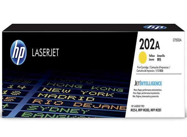 HP TONER 202A (CF502A) YELLOW