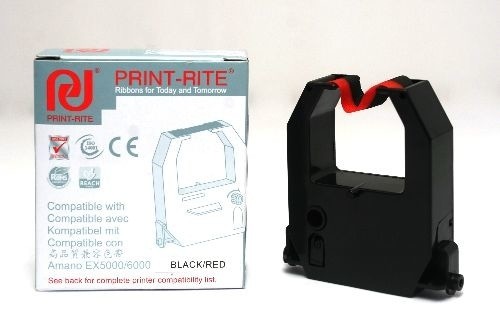 PRINT RITE AMANO EX5000/6000 Black Red TINTA ABSEN