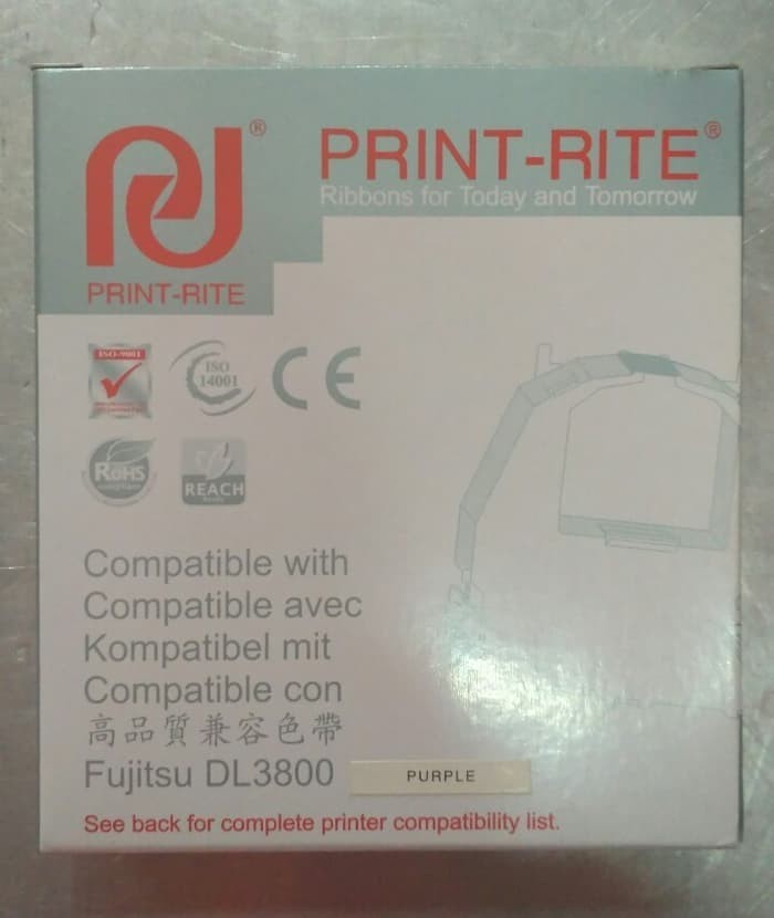 PRINT RITE TINTA FUJITSU DL3800 PURPLE