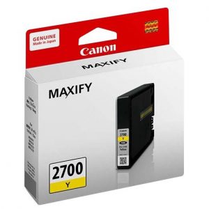 Canon Ink Cartridge PGI-2700 Yellow