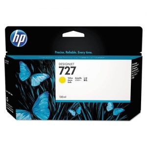 HP 727 YELLOW 130ML INK CARTRIDGE (B3P21A)