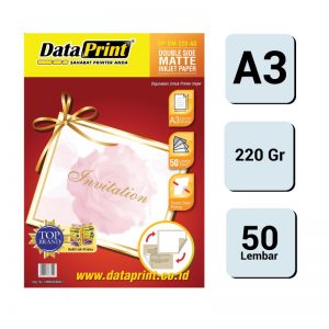 Data Print Double Side Matte Paper 220gsm A3