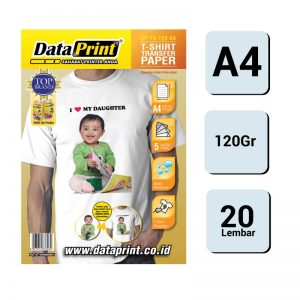 Data Print T-shirt Transfer Paper 120gsm A4
