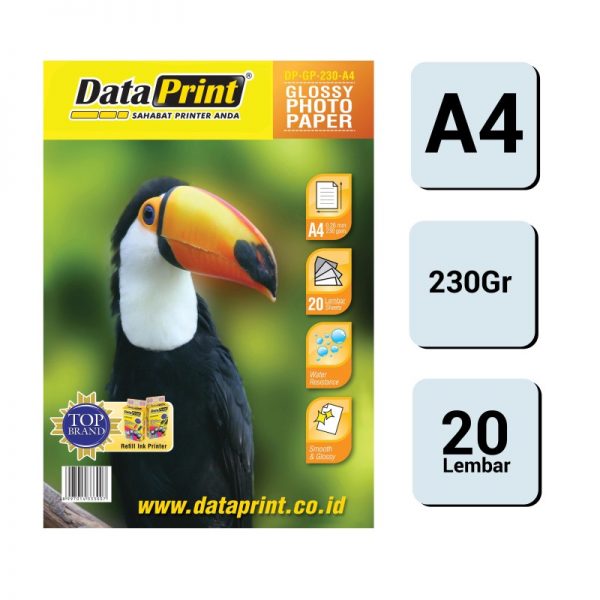 Data Print Glossy Photo Paper 230gsm A4