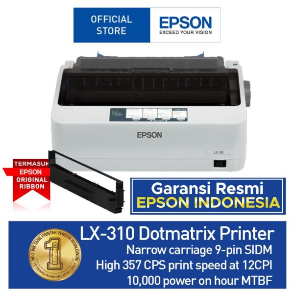 Epson LX-310 Dot Matrix Printer